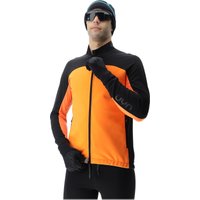 UYN Cross Country Coreshell Skijacke Herren orange fluo/black/turquoise XL von Uyn