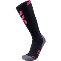 UYN Evo Race Skisocken aus Natex Damen black/pink paradise 41-42 von Uyn