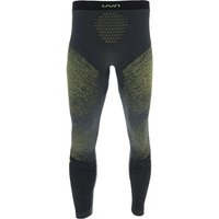 UYN Exceleration lange Laufhose Herren black/yellow fluo L von Uyn