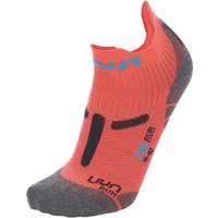 UYN Run Laufsocken doppellagig Damen coral fluo/anthracite 37-38 von Uyn