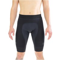 UYN Ridemiles Fahrradhose mit Polsterung Herren black/black XXL von Uyn