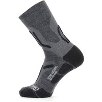 UYN Merino Mid Trekkingsocken doppellagig Herren mid grey/black 35-38 von Uyn