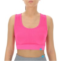 UYN Natural Trainings-Top Damen P487 - pink fluo melange L von Uyn
