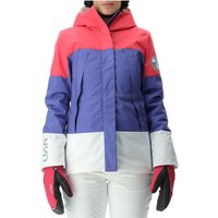 UYN Natyon Snowqueen Full-Zip Skijacke Damen pink yarrow/blue iris/optical white L von Uyn