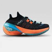 UYN Neuron Trailrunning-Schuhe mit orangefarbener Sohle Herren B000 - black 41 von Uyn