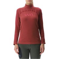 UYN Nival 2nd Layer langarm Ski-Funktionsshirt Damen sofisticated red/geranium L von Uyn