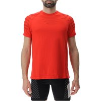 UYN Padel Series OW kurzarm Padel Tennisshirt Herren R232 - mandarin red XL von Uyn