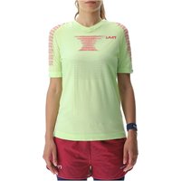 UYN Padel Series Smash kurzarm Padel Tennisshirt Damen E903 - sharp green/raspberry S von Uyn