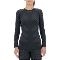 UYN Resilyon langarm Funktionsshirt mit Rundhals Damen black/anthracite L/XL von Uyn