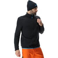 UYN Ridge 2nd Layer Ski-Funktionsshirt Herren black/cloud melange XL von Uyn