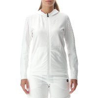 UYN Run Fit Laufshirt Full-Zip Damen lucent white XL von Uyn