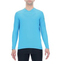 UYN Run Fit langarm Laufshirt Herren blue danube M von Uyn