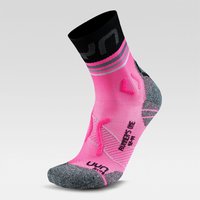 UYN Runner's Short Laufsocken Damen P173 - pink fluo 35-36 von Uyn