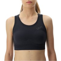 UYN Running Exceleration Sport-BH Damen black/iron XL von Uyn