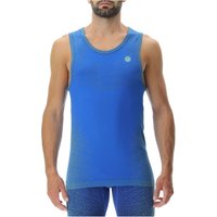 UYN Running Exceleration ärmelloses Laufshirt Herren lapis/lime XL von Uyn