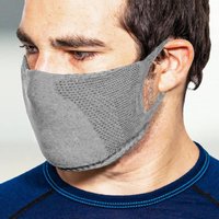 TRERE Social Mask Sportmaske Mund-Nasen-Bedeckung grey S von TRERE