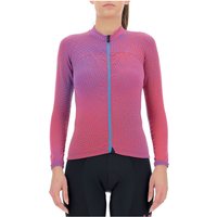 UYN Spectre Winter Overwear langarm Fahrrad-Trikot Damen pink galaxy XS von Uyn