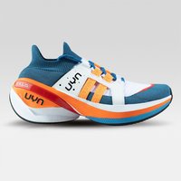 UYN Synapsis Laufschuhe mit orangefarbener Sohle Damen A140 - blue/white 37.5 von Uyn
