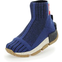 UYN Urquiola Urban Socken-Schuh mit beigefarbiger Sohle Damen blue melange 35 von Uyn