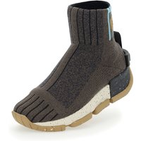 UYN Urquiola Urban Socken-Schuh mit beigefarbiger Sohle Damen brown melange/light blue 35 von Uyn