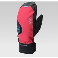UYN Yeti Mittens Handschuhe P484 - pink yarrow/black L von Uyn