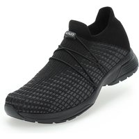 UYN Zephyr Slip-on Sneaker aus Natex mit schwarzer Sohle Damen grey/black 42 von Uyn