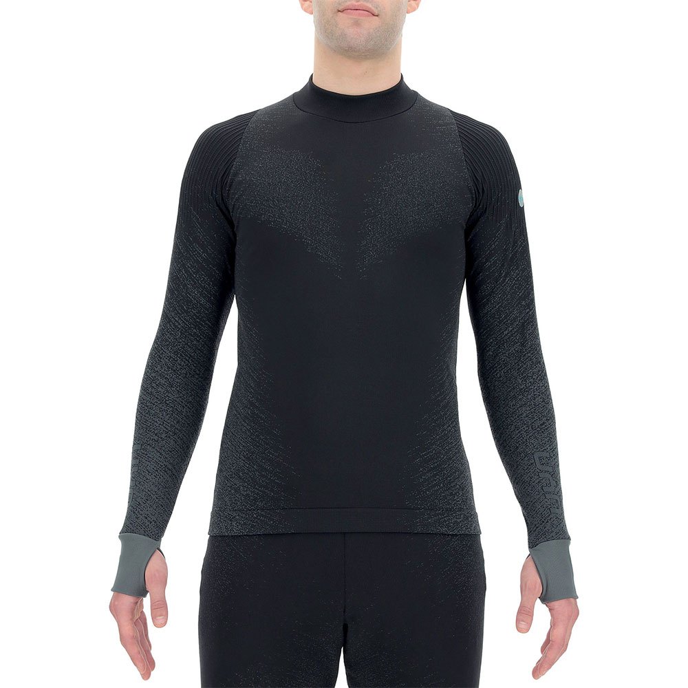 Uyn Exceleration Long Sleeve T-shirt Schwarz 2XL Mann von Uyn