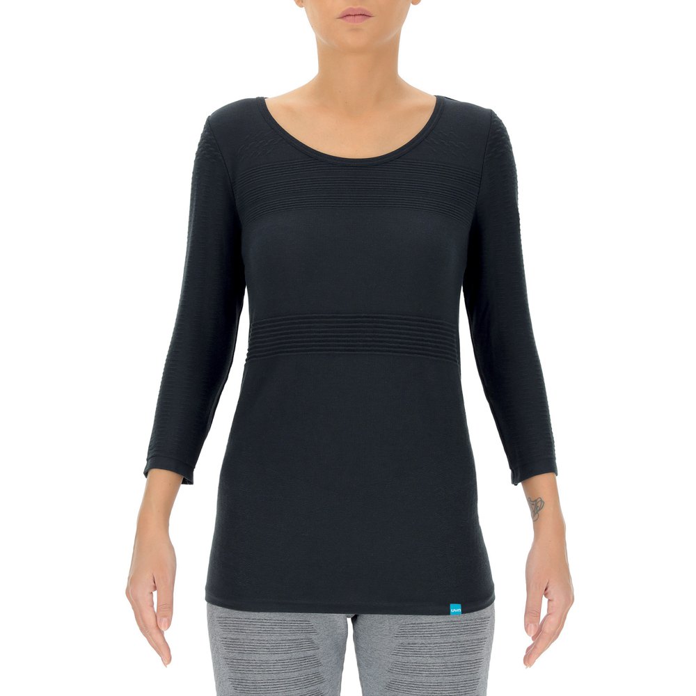 Uyn Natural Training 3/4 Sleeve T-shirt Schwarz XS Frau von Uyn