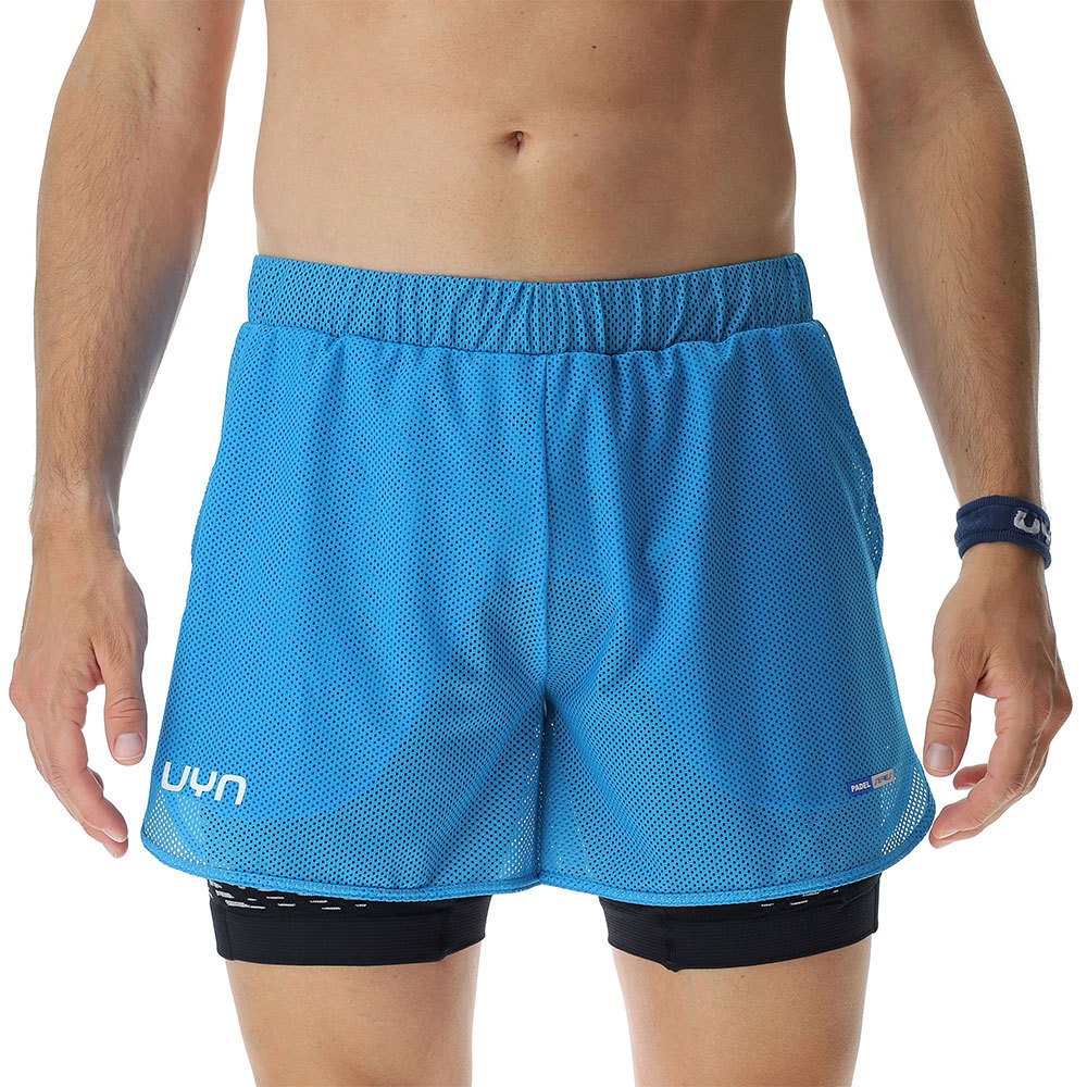 Uyn Padel Series 2 In 1 Shorts Blau 2XL Mann von Uyn