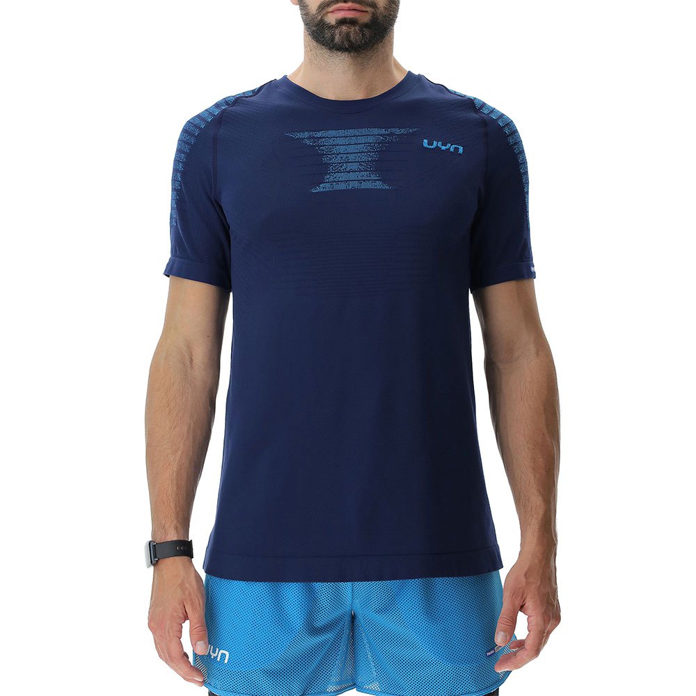 Uyn Padel Series Smash Short Sleeve T-shirt Blau 2XL Mann von Uyn