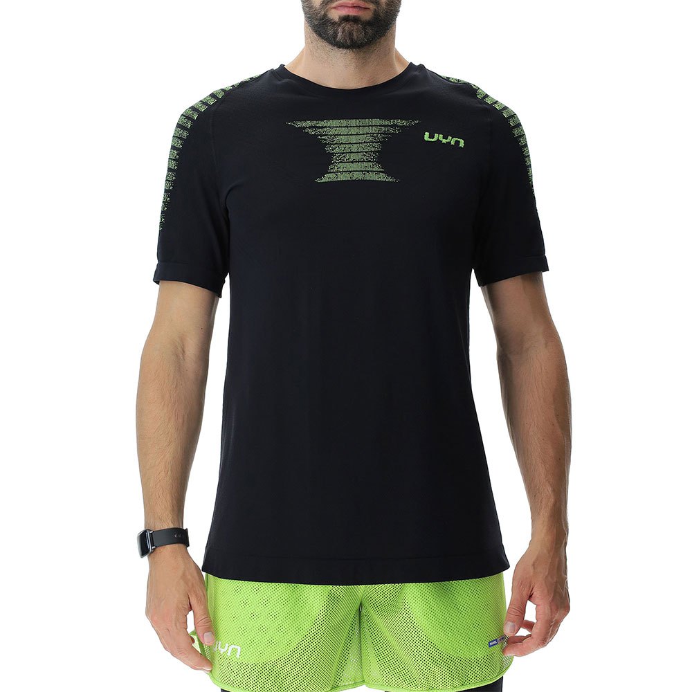 Uyn Padel Series Smash Short Sleeve T-shirt Schwarz L Mann von Uyn