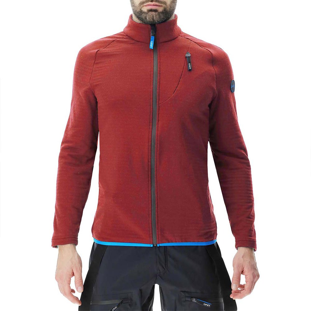 Uyn Ridge 2nd Full Zip Sweatshirt Rot 2XL Mann von Uyn