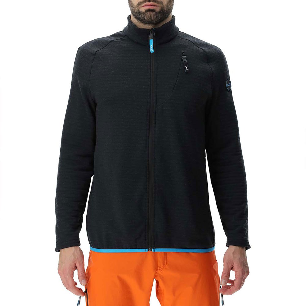 Uyn Ridge 2nd Full Zip Sweatshirt Schwarz S Mann von Uyn