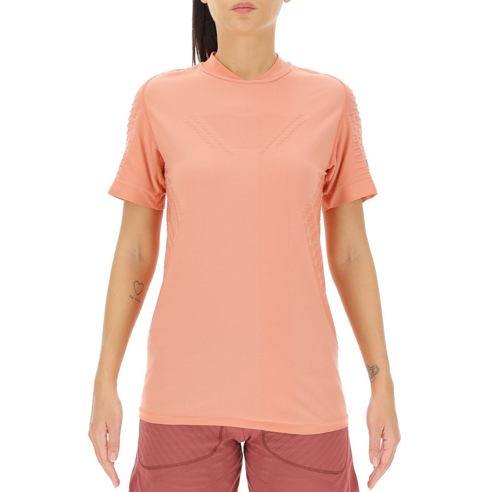 Uyn Run Fit Short Sleeve T-shirt Orange M Frau von Uyn