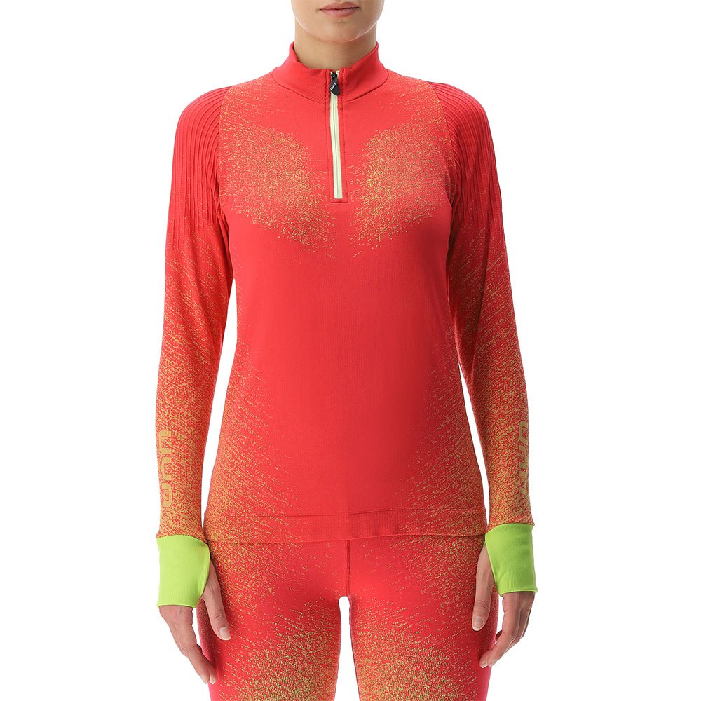 Uyn Running Exceleration Long Sleeve T-shirt Orange,Rosa XL Frau von Uyn