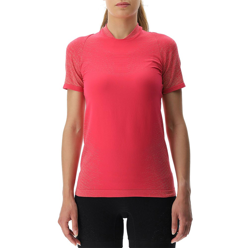 Uyn Running Exceleration Short Sleeve T-shirt Rosa L Frau von Uyn