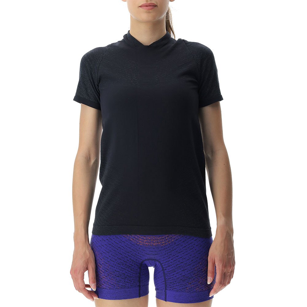 Uyn Running Exceleration Short Sleeve T-shirt Schwarz XS Frau von Uyn
