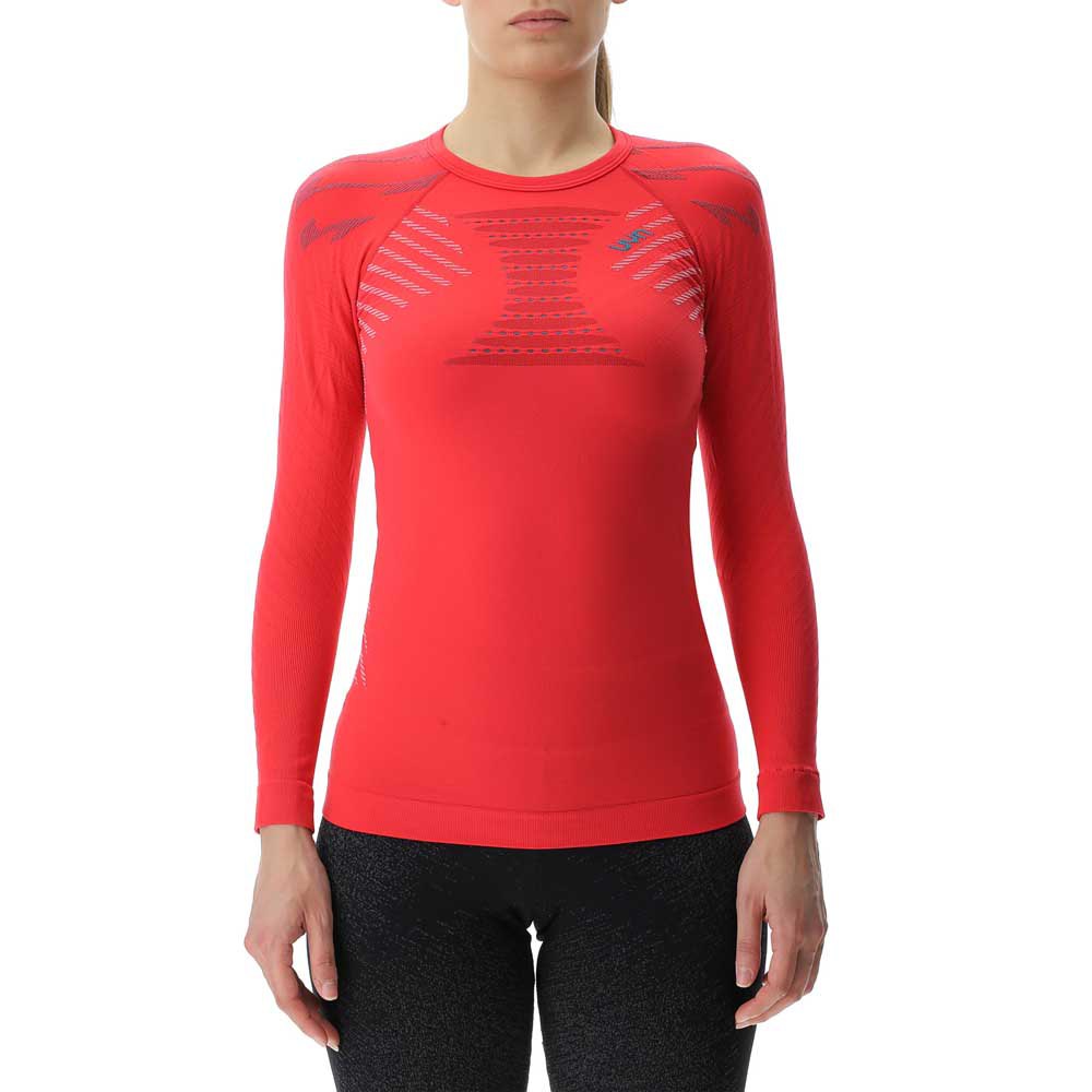 Uyn Running Ultra1 Long Sleeve T-shirt Rot S Frau von Uyn