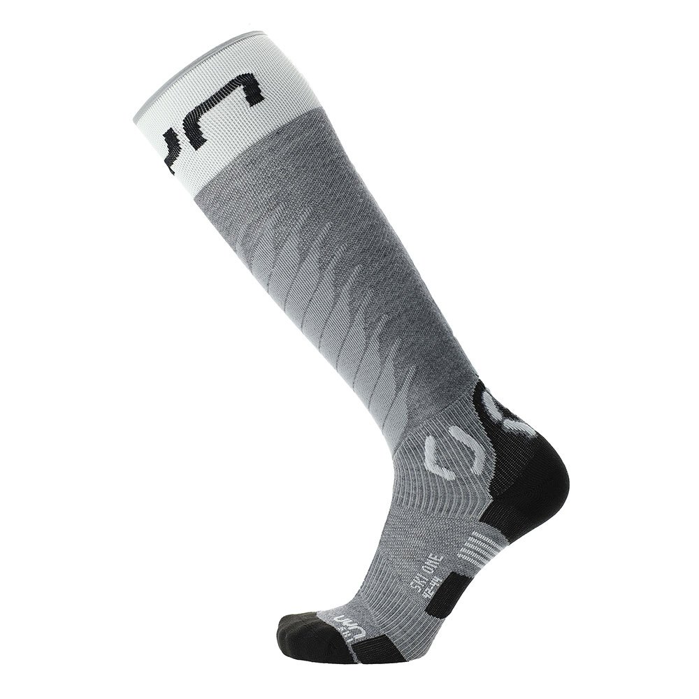 Uyn Ski One Merino Long Socks Grau EU 39-40 Frau von Uyn