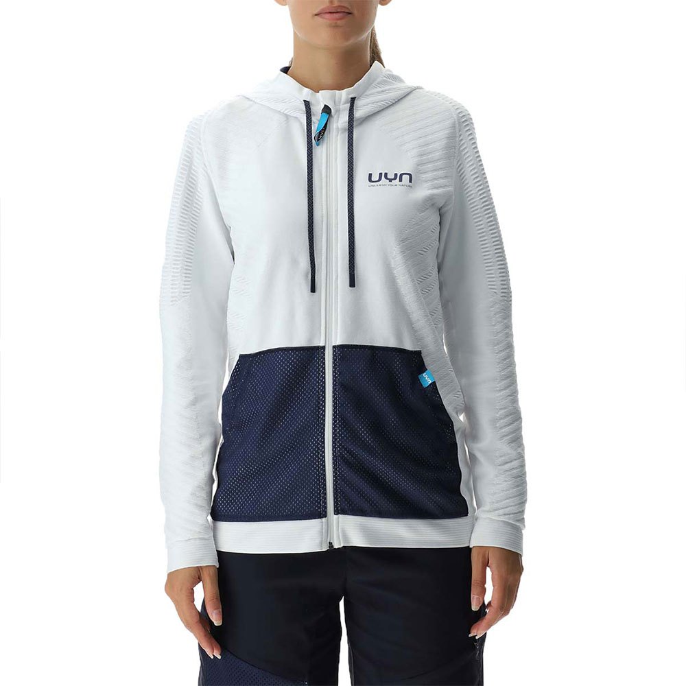 Uyn Skipper Full Zip Sweatshirt Weiß,Blau L Frau von Uyn