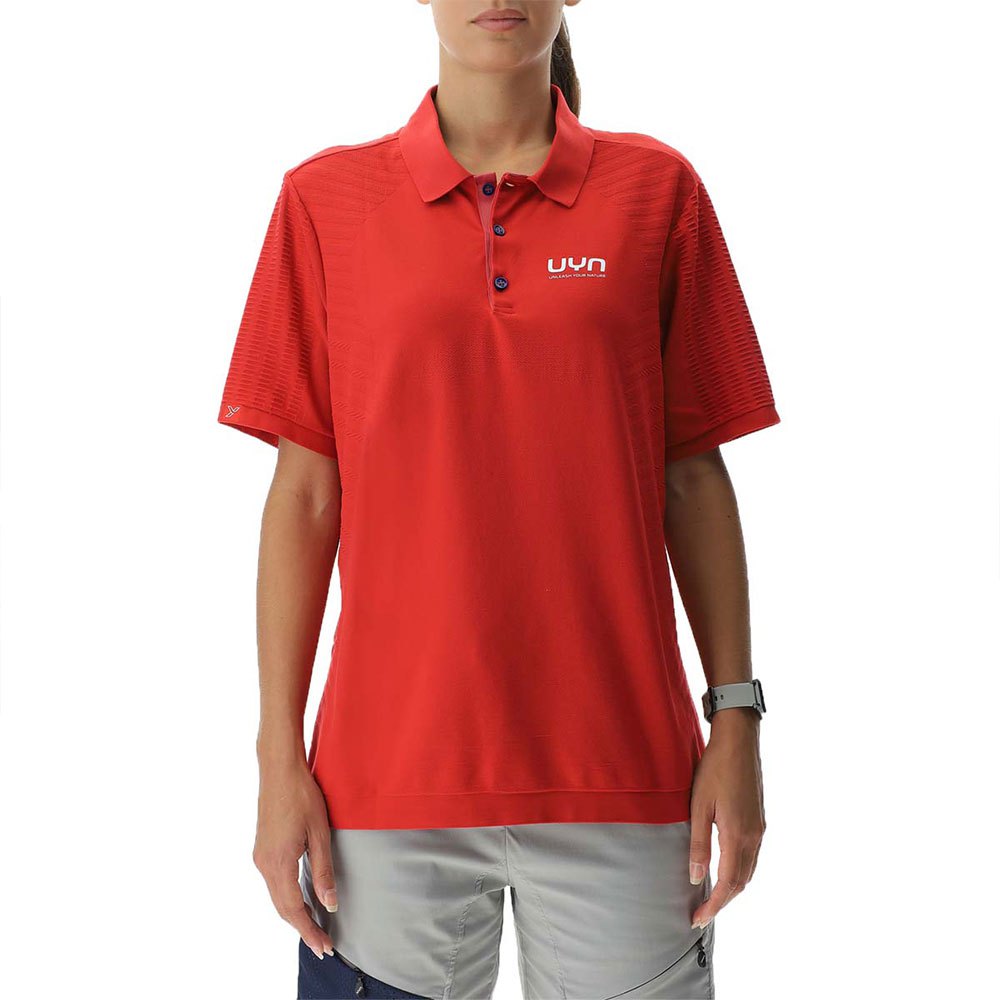Uyn Skipper Short Sleeve Polo Rot L Frau von Uyn