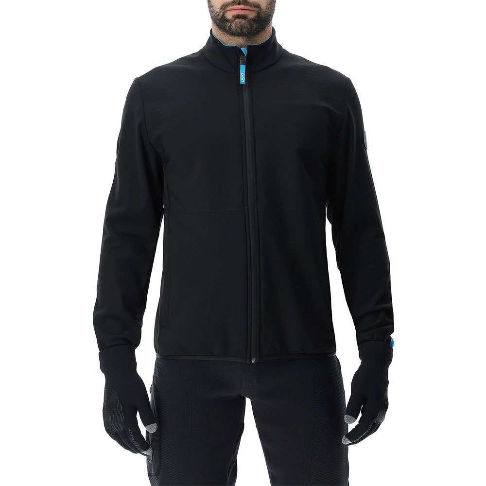 Uyn Spire Softshell Full Zip Sweatshirt Schwarz XL Mann von Uyn