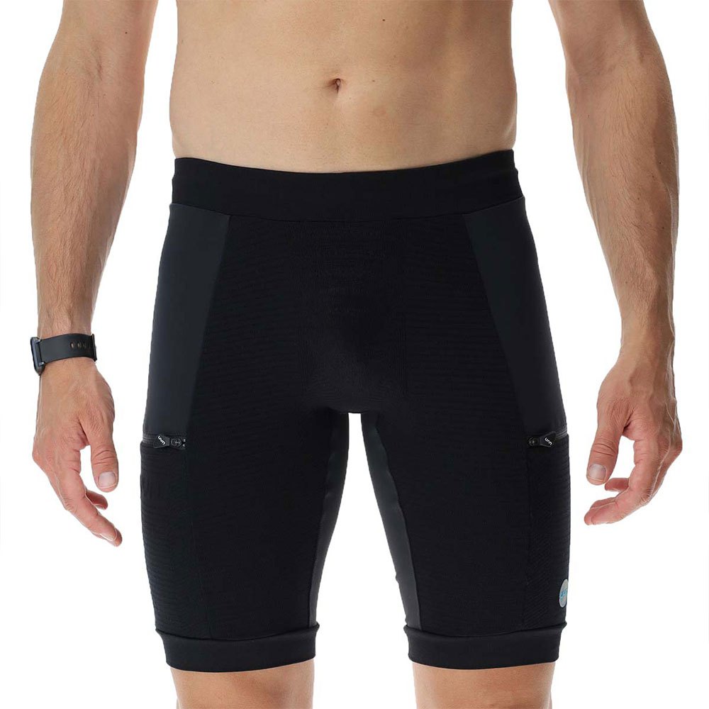 Uyn Strides Running Shorts Schwarz L Mann von Uyn