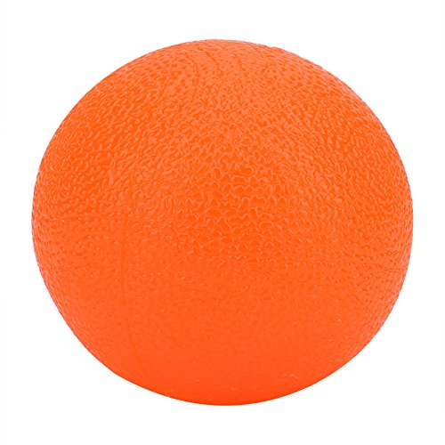 Handübungsbälle Silikon Squeeze Stressball Massagetherapie Griffball für Handfinger Krafttraining Stressabbau(Orange) von VBESTLIFE