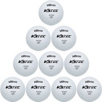 10er Ballpaket V3TEC VB 200 2.0 Volleyball Gr.5 weiß von V3TEC
