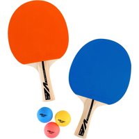 V3TEC 100 Fun Tischtennis-Set 2 TT-Schläger + 3 TT-Bälle von V3TEC