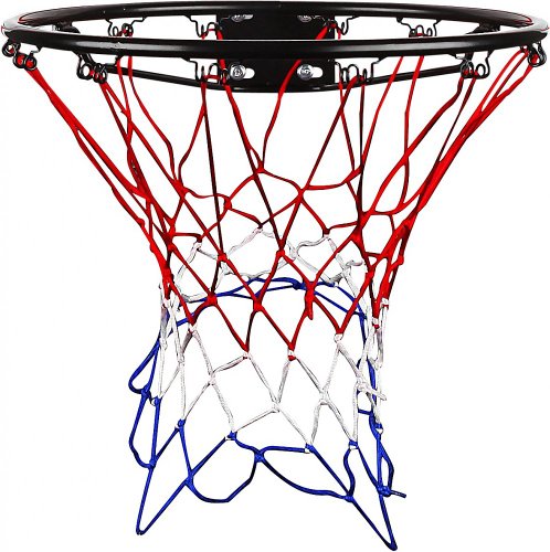 V3tec Basketballkorb mit Netz rot-Weiss von V3tec
