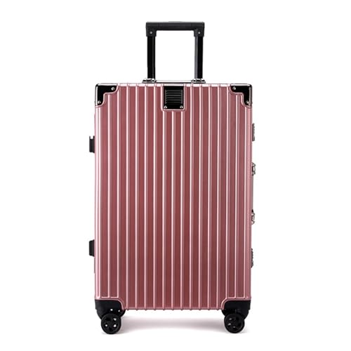 VALCLA Reisekoffer Handgepäckkoffer mit Rollen, Koffer mit großem Fassungsvermögen, robuster und verschleißfester Koffer, Business-Koffer Weichschalenkoffer (Color : F, Size : 22in) von VALCLA