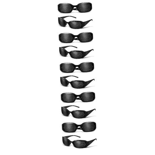 VALICLUD 10 Stück Sehkorrektur Lochloch Sehverbesserungsbrillen Lochblenden Brillen Zur Sehverbesserung Sehbrillen Tragbare Massenbrillen von VALICLUD
