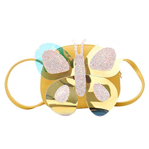 VALICLUD Kinder Mode Handtasche Schmetterling geformte Tasche Schöne Geldbörsen Umhängetasche von VALICLUD